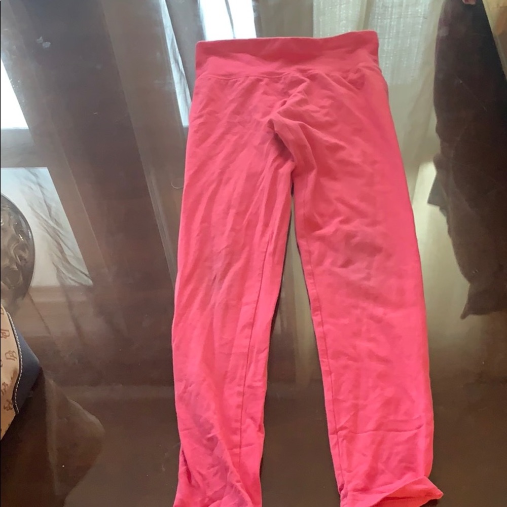 Pink leggings